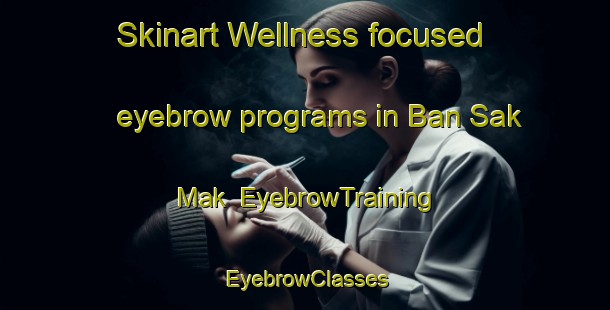 Skinart Wellness-focused eyebrow programs in Ban Sak Mak | EyebrowTraining | EyebrowClasses | SkinartTraining-Thailand