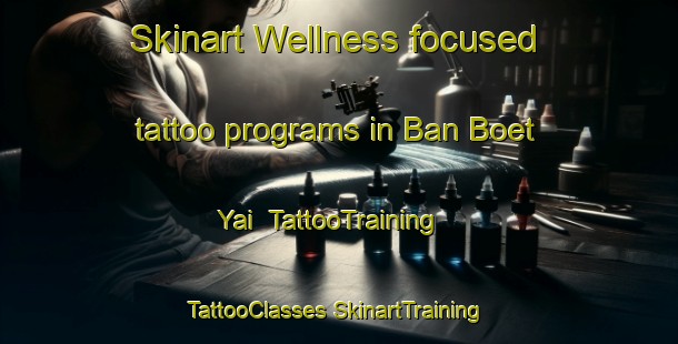 Skinart Wellness-focused tattoo programs in Ban Boet Yai | #TattooTraining #TattooClasses #SkinartTraining-Thailand