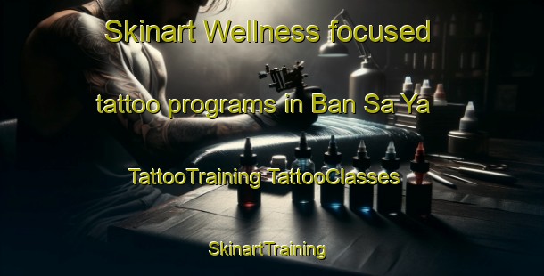 Skinart Wellness-focused tattoo programs in Ban Sa Ya | #TattooTraining #TattooClasses #SkinartTraining-Thailand